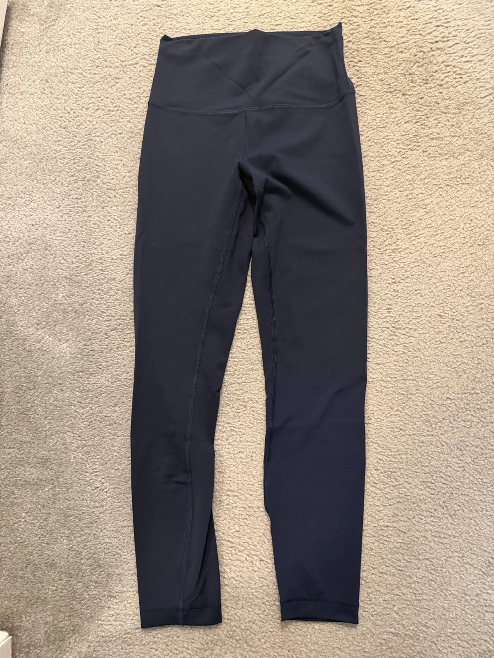 Lululemon High-Waist Navy Leggings